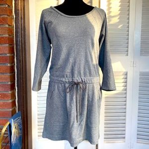 LOFT dress grey small casual Anne Taylor